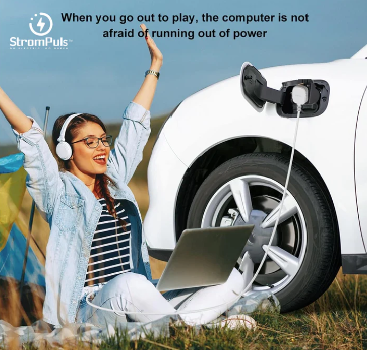 STROMPULS® V2L Adapter for EV Cars – Compatible with BYD Vehicles Only - Image 4