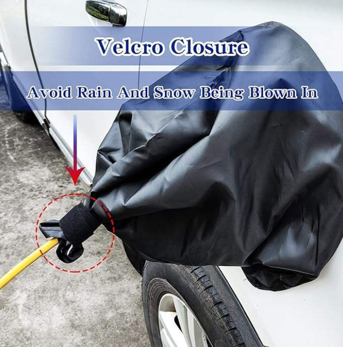 STROMPULS® Magnetic Adhesion EV Charger Port Cover — All-Weather Protection (Rain | Sun | Snow | Waterproof) - Image 2