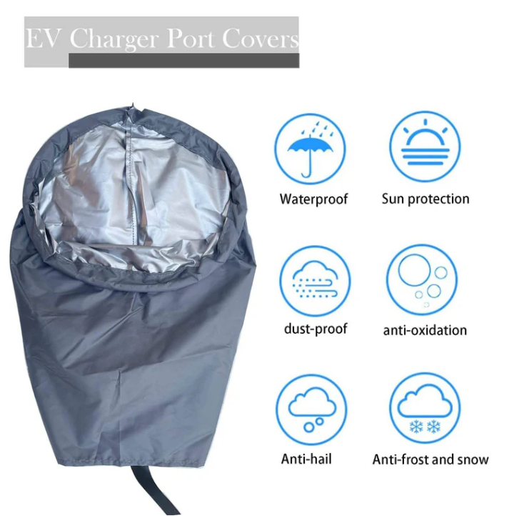 STROMPULS® Magnetic Adhesion EV Charger Port Cover — All-Weather Protection (Rain | Sun | Snow | Waterproof) - Image 3