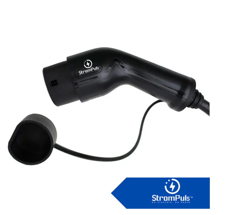 STROMPULS® Type 2 EV Charger Gun with 5 Meter Cable | 32A Fast Charging | Compatible with All Type 2 Electric Cars - Image 4