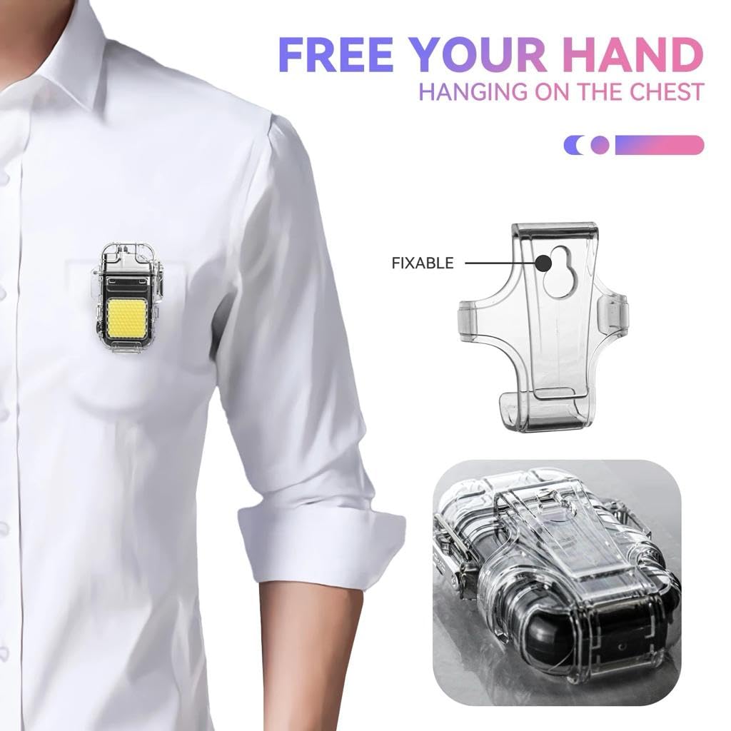 🔥 OneReach Dual Arc Plasma Lighter – Type-C Rechargeable Electric Windproof Lighter Outdoor Camping | Fancy Gift Lighter for Men & Women - Image 3