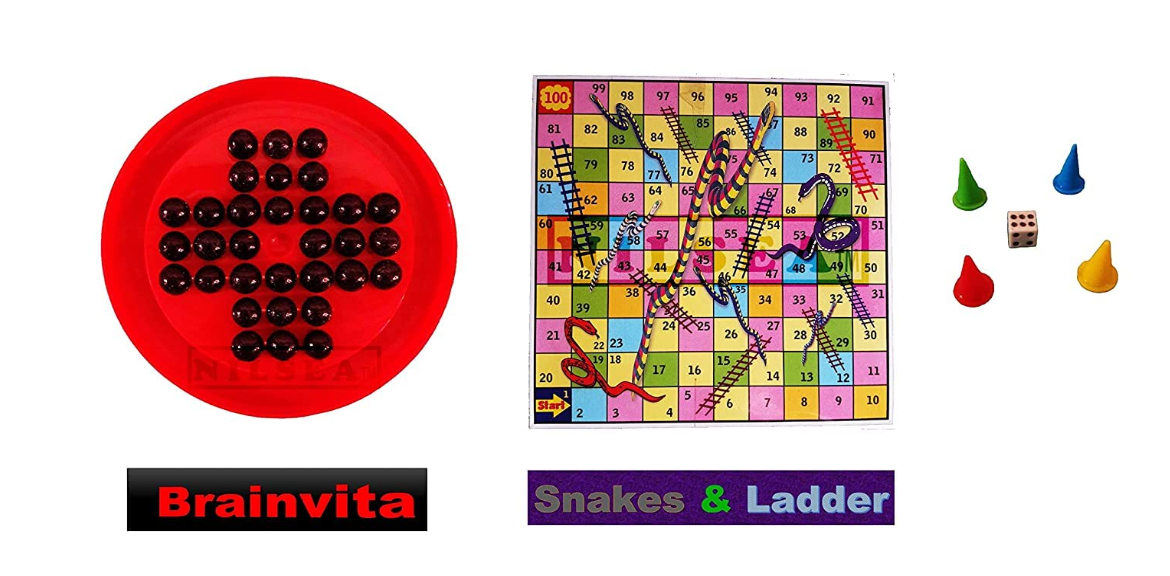 👇 🧩 One Reach 4-in-1 Kids Learning & Fun Combo Pack (Writing Tablet Pencil Case + SlingPuck Basketball Game + Lovely-5 Family Game + LED Fidget Spinner Wristband) - Image 6