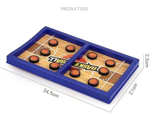 👇 🧩 One Reach 4-in-1 Kids Learning & Fun Combo Pack (Writing Tablet Pencil Case + SlingPuck Basketball Game + Lovely-5 Family Game + LED Fidget Spinner Wristband) - Image 7