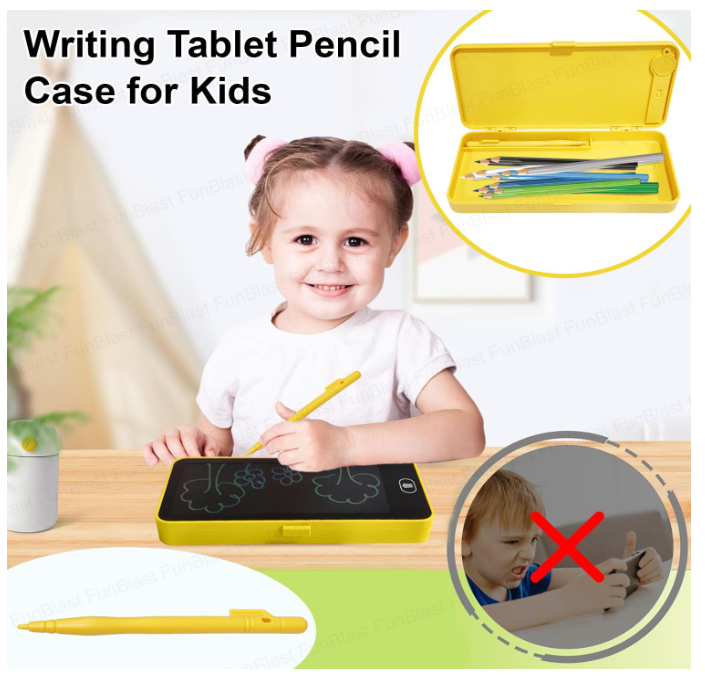 👇 🧩 One Reach 4-in-1 Kids Learning & Fun Combo Pack (Writing Tablet Pencil Case + SlingPuck Basketball Game + Lovely-5 Family Game + LED Fidget Spinner Wristband) - Image 10